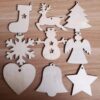 Detailed MDF Christmas Silhouette Decor