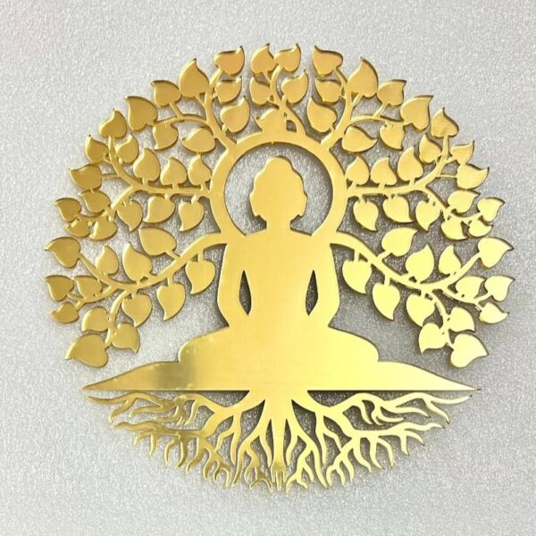 Transparent Buddha Wall Decor