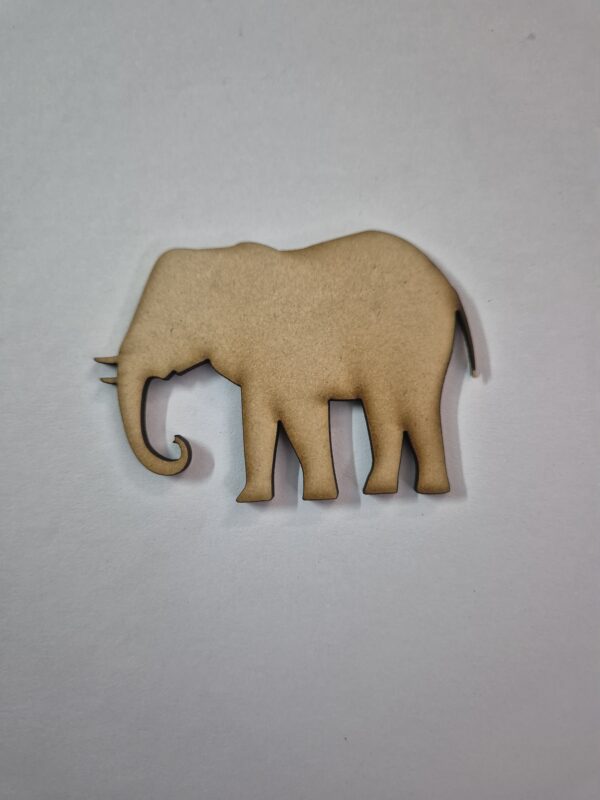 MDF Elephant Cutout for DIY Craft