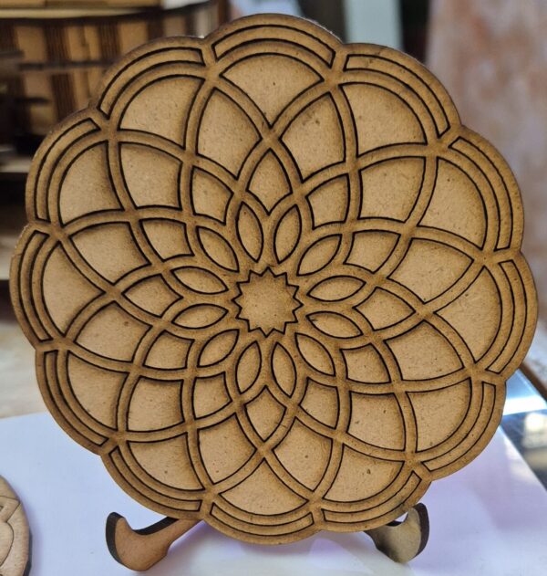 MDF Mandala Cutouts for DIY Craft