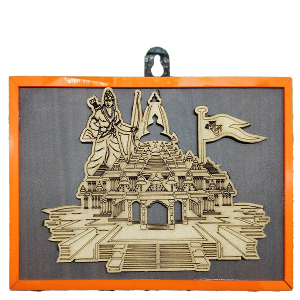 MDF Ram Mandir Wall Frames