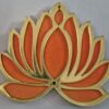 MDF base, Acrylic Top Lotus Cutouts for DIY Craft