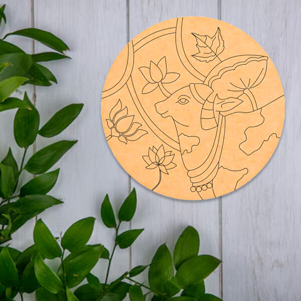 Mandala Art MDF Cutout for DIY Crafts