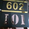 Acrylic Door Number Plates