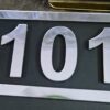 Acrylic Door Number Plates