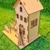Trending MDF Christmas Kit for DIY Craft, Christmas House