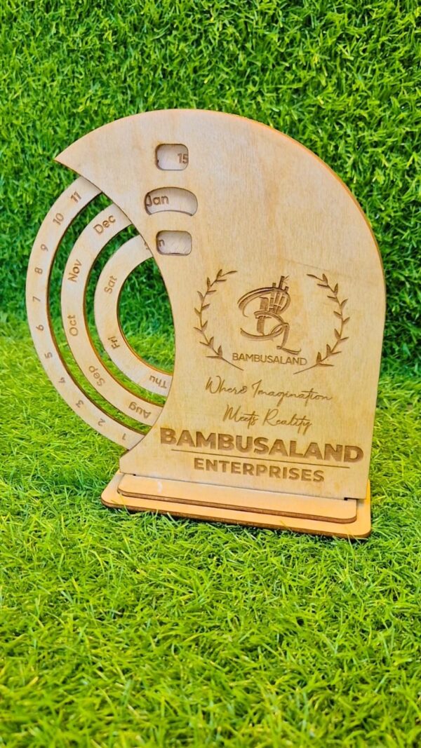 Wooden Perpetual Table Calendar for Corporate gift, Birthday Return Gift