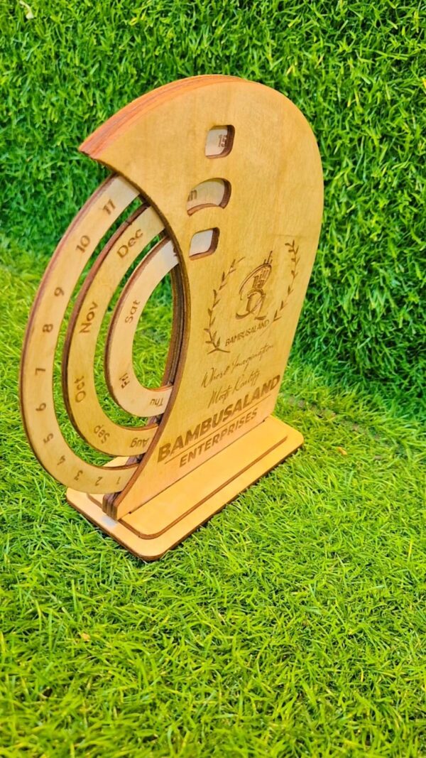 Wooden Perpetual Table Calendar for Corporate gift, Birthday Return Gift