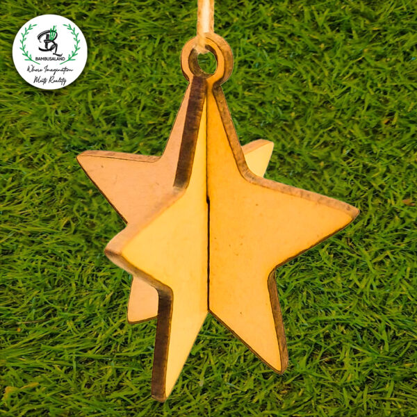 Trending MDF Christmas 3D Snow Hangings for christmas decoration