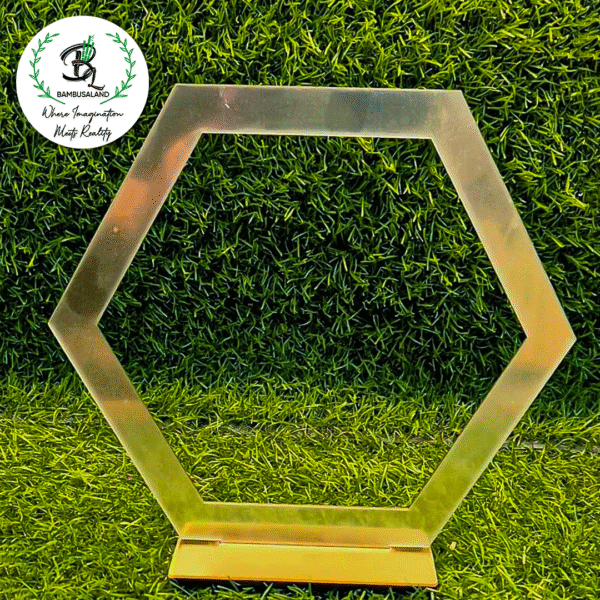 Designer acrylic stand for wedding decor