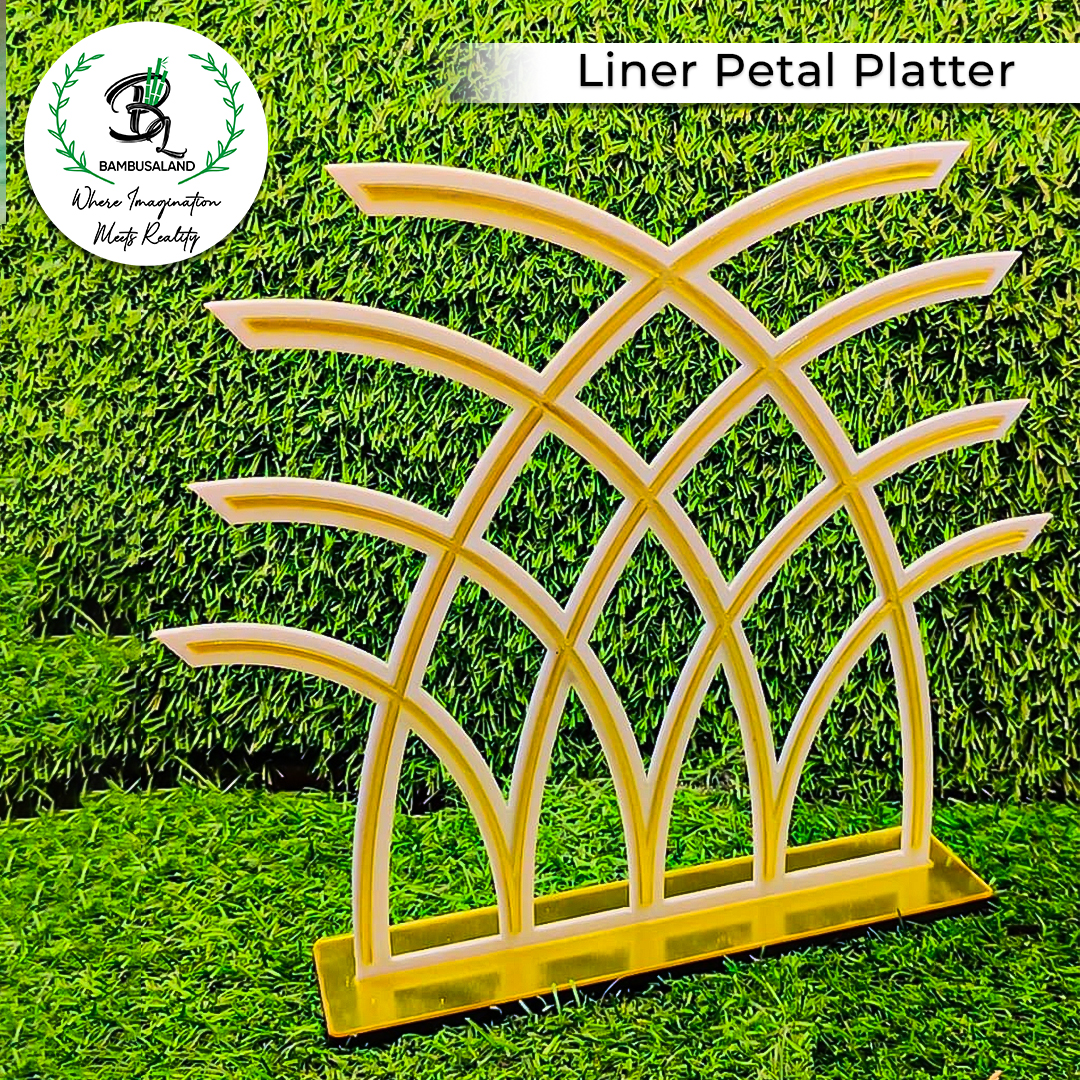 Designer acrylic stand for wedding decor