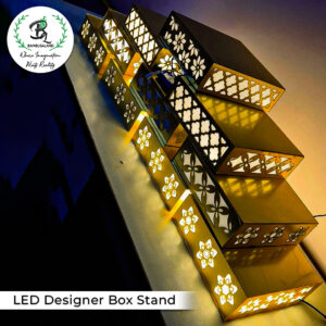 Acrylic Designer Box Stand for wedding decoration, event decoration