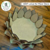 MDF 3D Lotus for floor decoration